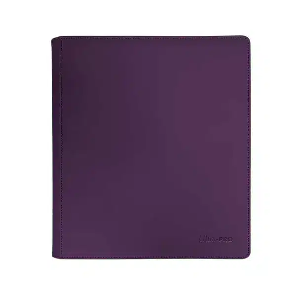 Album Binder con Cremallera 4x3 Bolsillos Morado