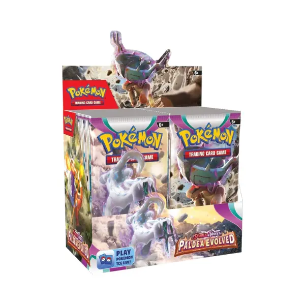 Booster Box Evoluciones de Paldea – Pokémon