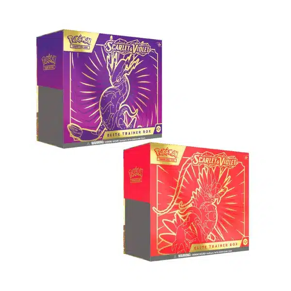 ETB Scarlet and Violet Elite Trainer Box Español – Pokémon