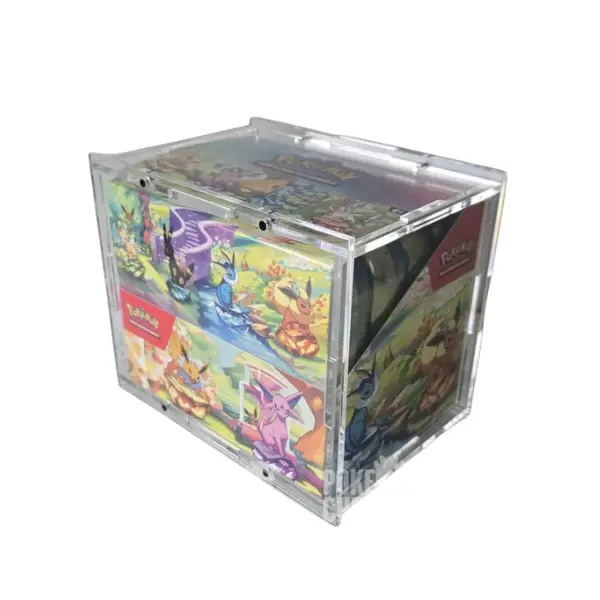Protector acrílico para Display 8 Mini Tins Pokémon
