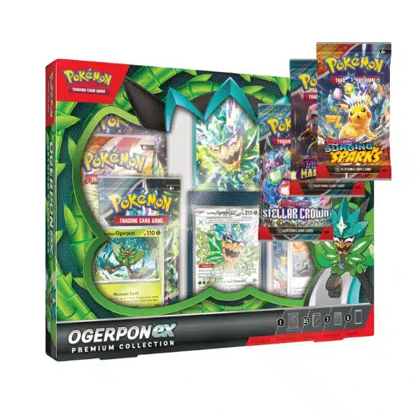 Ogerpon EX Premium Collection – Inglés 6 Sobres