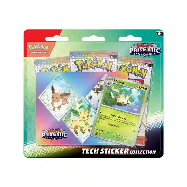 Evoluciones prismáticas Tech Stickers - Pegatinas Especiales | Pokémon - Imagen 3