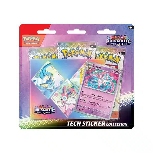 Evoluciones prismáticas Tech Stickers - Pegatinas Especiales | Pokémon - Imagen 2