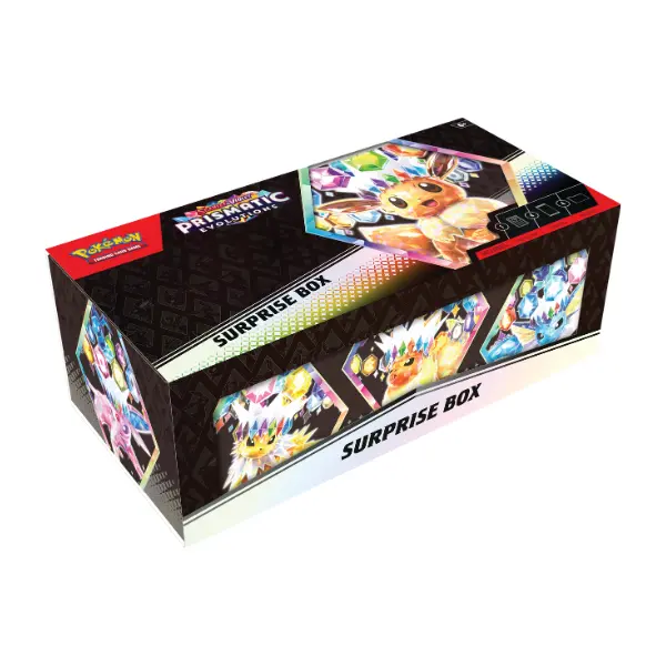Evoluciones Prismáticas Caja Sorpresa | Pokémon TCG