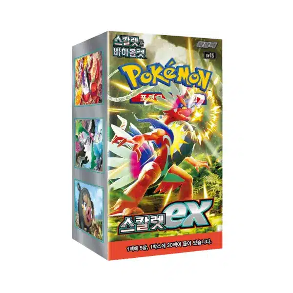 Scarlet EX Booster Box Coreano | Pokémon