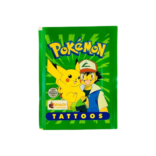 Pokémon Tattos 1998 – 6 Tattos por sobres