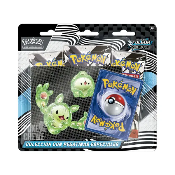 Fulgor Negro Tech Stickers – Pegatinas Especiales | Pokémon