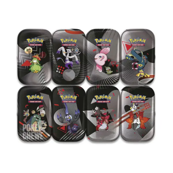 Mini tins Llama Blanca y Fulgor Negro | Pokémon