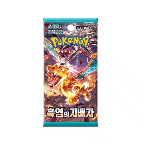Sobre Ruler of the Black Flame SV3 Coreano | Pokémon