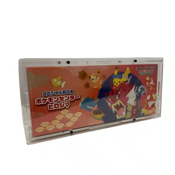 Protector acrílico para Caja Pokémon Center Tohoku, Hiroshima y Fukuoka