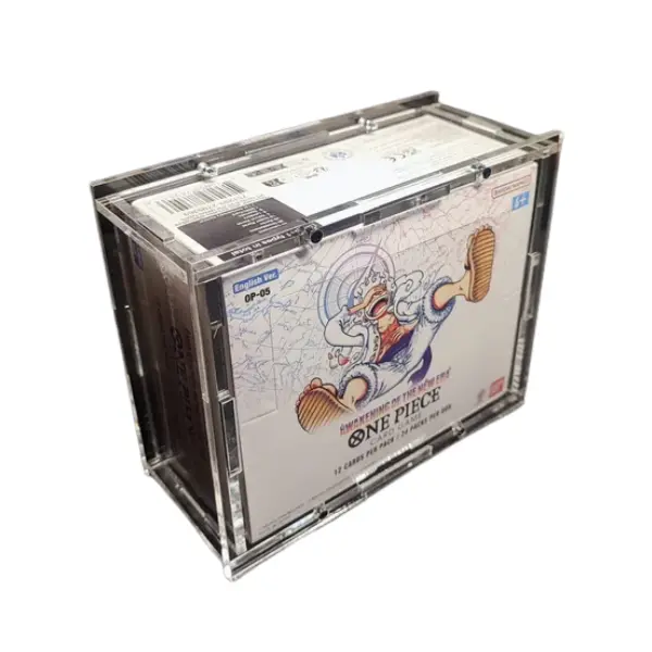 Caja Case acrílico One Piece & EB Ingles