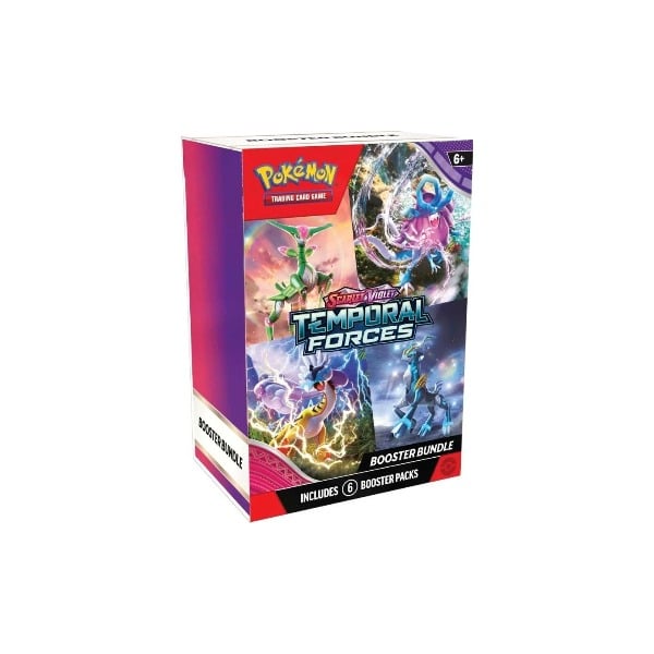 Booster Bundle Fuerzas Temporales español - 6 sobres Pokémon TCG