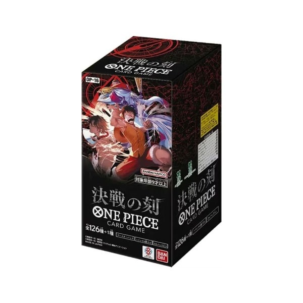 Caja One Piece OP16 The Time of Battle One Piece Card Game Japonés