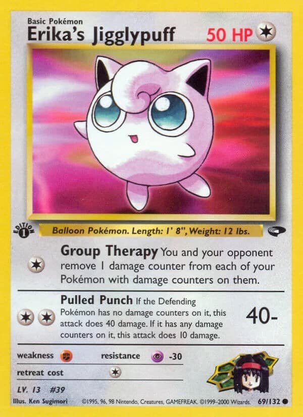 Jigglypuff de Erika (Gym Heroes) — Celebración 30 Aniversario Pokémon