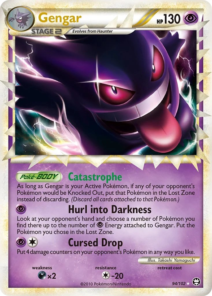 Gengar Prime (HS Triumphant) — Celebración 30 Aniversario Pokémon