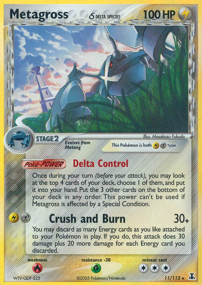 Metagross δ (EX Delta Species) — Celebración 30 Aniversario Pokémon