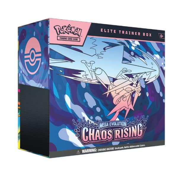 ETB Caos Creciente Inglés Pokémon - Caja de Entrenador Élite Chaos Rising