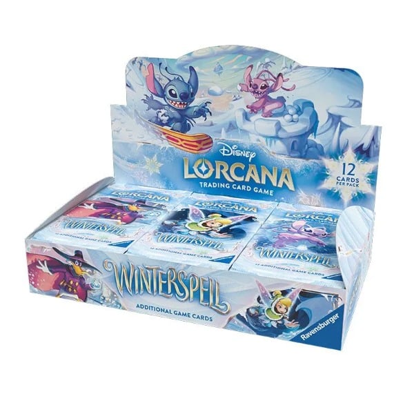 Disney Lorcana Winterspell Booster Display 24 sobres inglés
