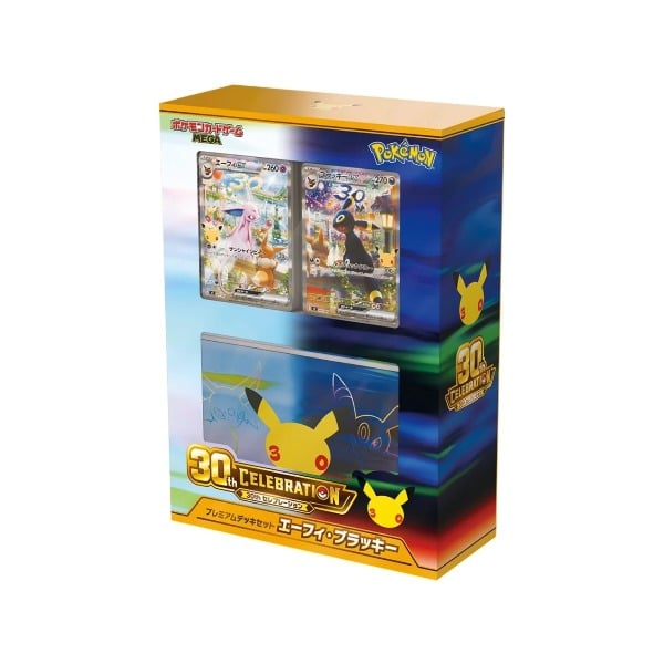 Premium Deck Set Espeon y Umbreon 30th Celebration japonés Pokémon
