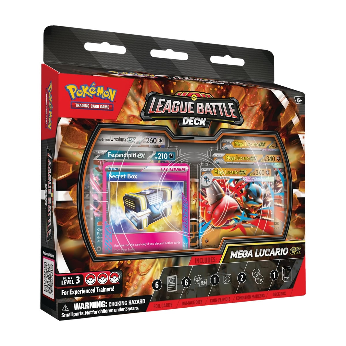 Baraja Combate de Liga Mega Lucario ex — Pokémon (Español)