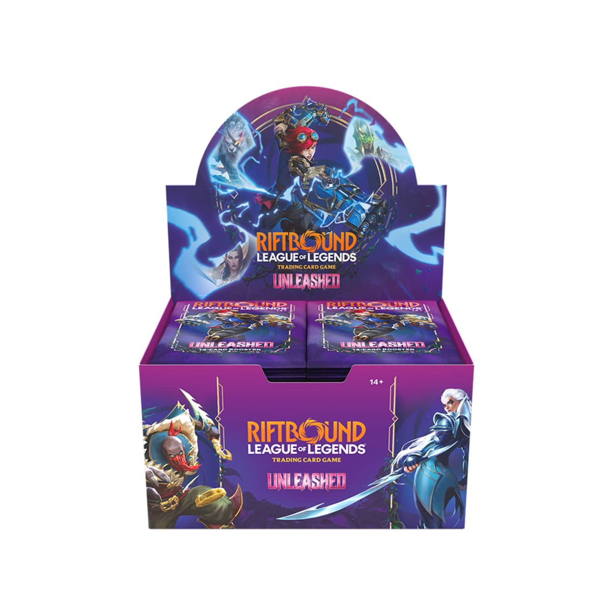Caja Riftbound Unleashed (Booster Display) — Inglés