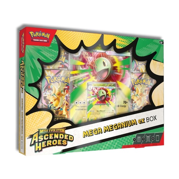 Mega EX Box Ascended Heroes Mega Meganium ex Pokémon TCG Inglés