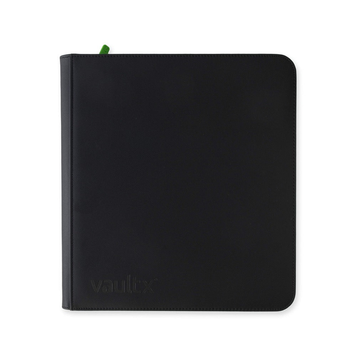 VaultX EXO-TEC Zip Binder 12 bolsillos negro 480 cartas