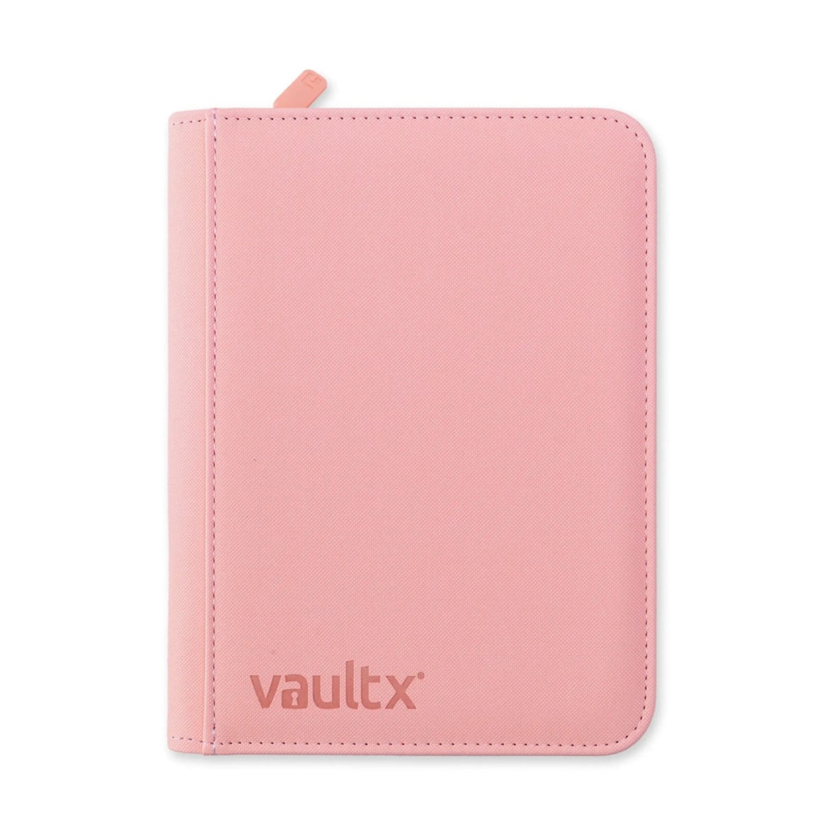 VaultX EXO-TEC Zip Binder 4 Bolsillos Just Pink — Álbum 160 Cartas con Cremallera (Rosa)