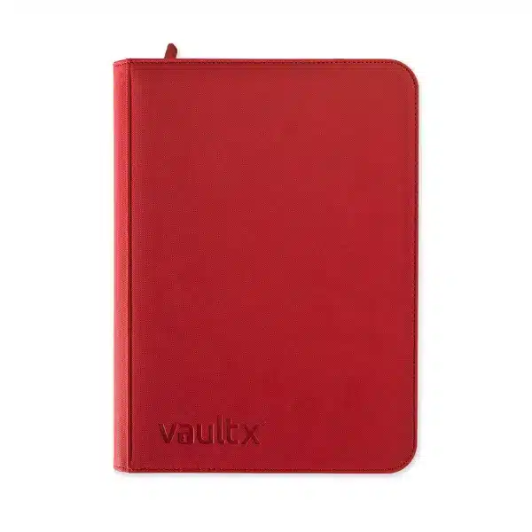 Binder 9 bolsillos rojo